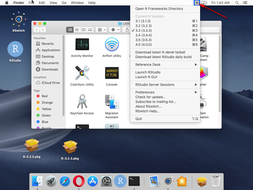 install r 3.3.3 for mac